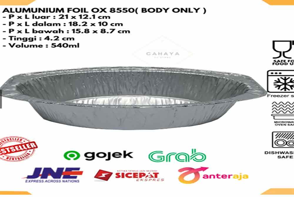 piring aluminium