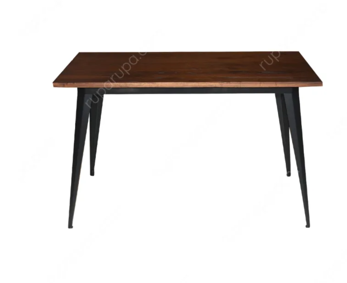 Meja makan kayu minimalis