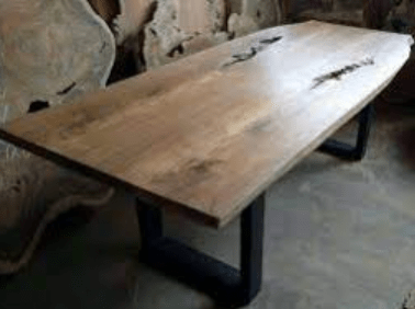 meja makan kayu minimalis