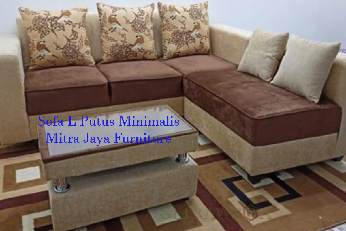 Sofa L Putus Minimalis Mitra Jaya Furniture 