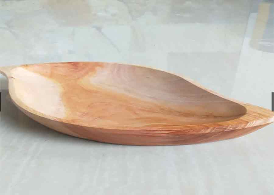 piring kayu