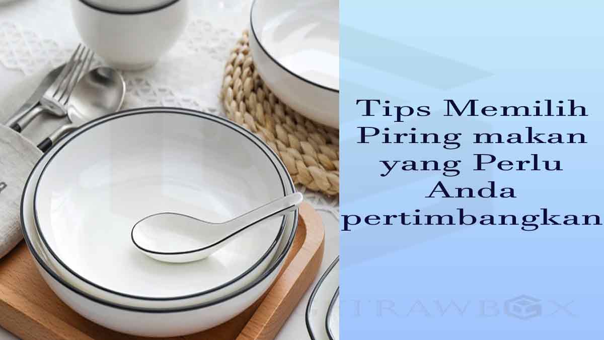 Tips Memilih piring makan