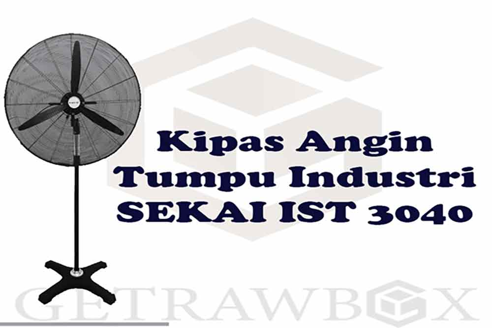Kipas Angin Tumpu Industri SEKAI IST 3040