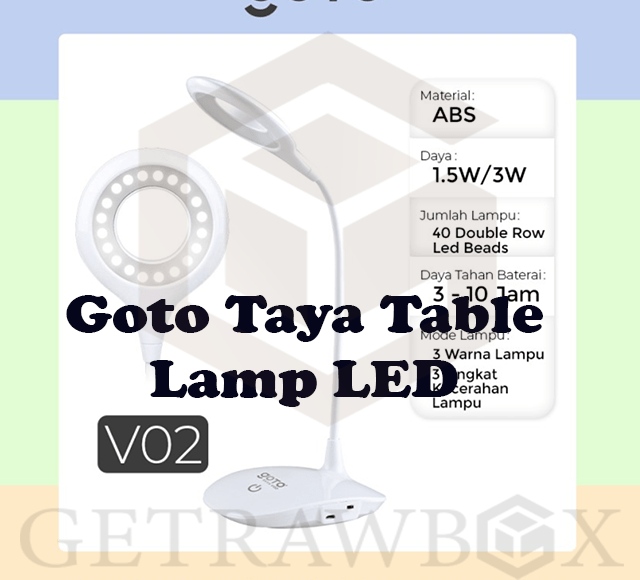 lampu belajar led