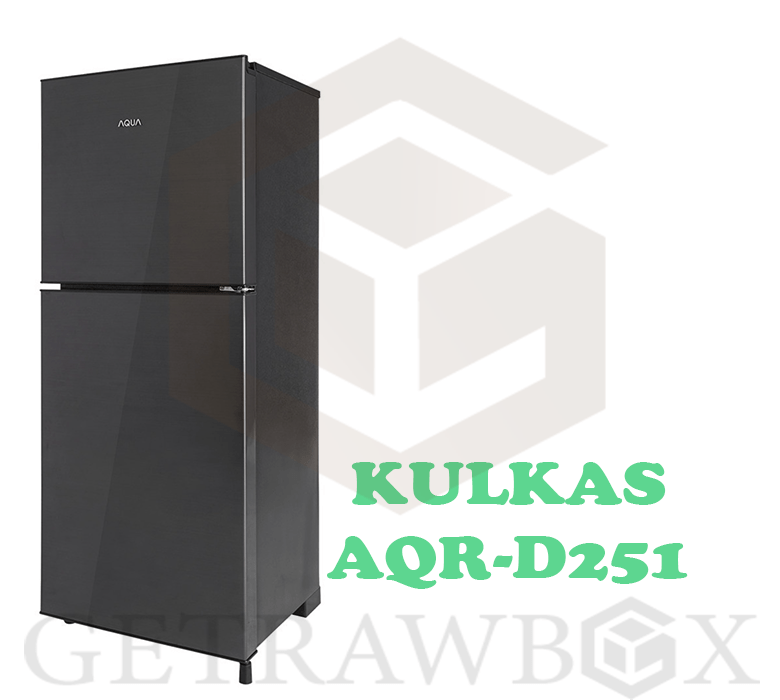 kulkas aqua 2 pintu