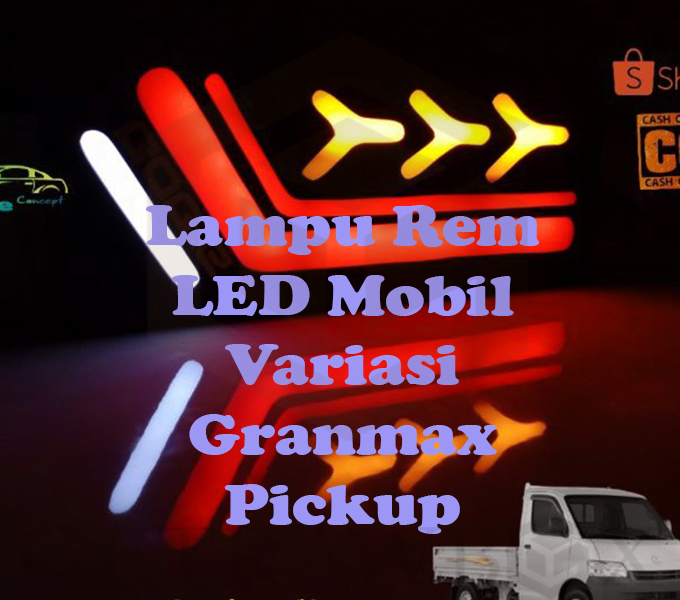 lampu rem belakang