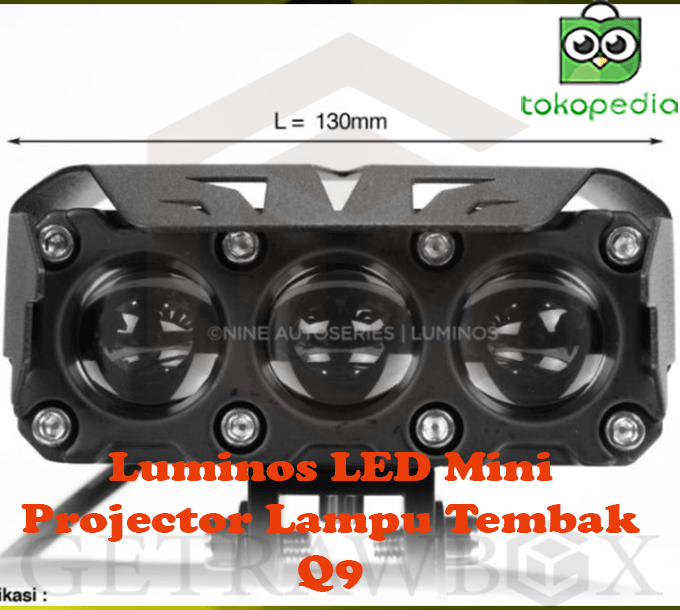 lampu sorot motor