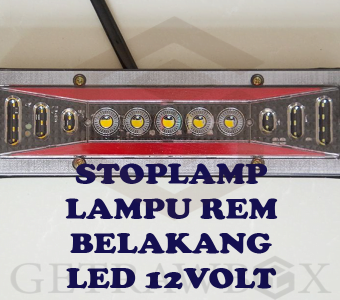 lampu rem belakang