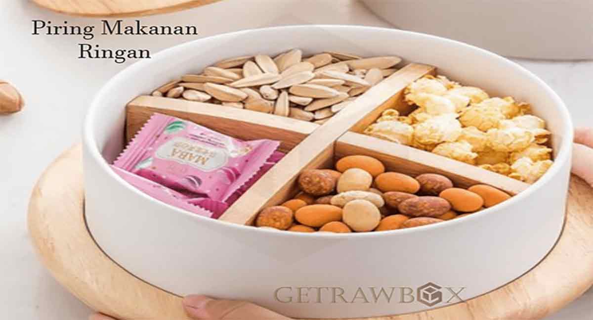 piring makanan ringan