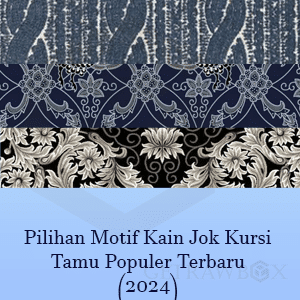 motif kain jok kursi tamu