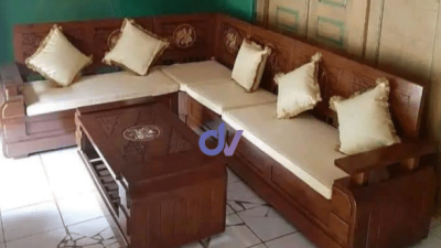 sofa minimalis kayu jati